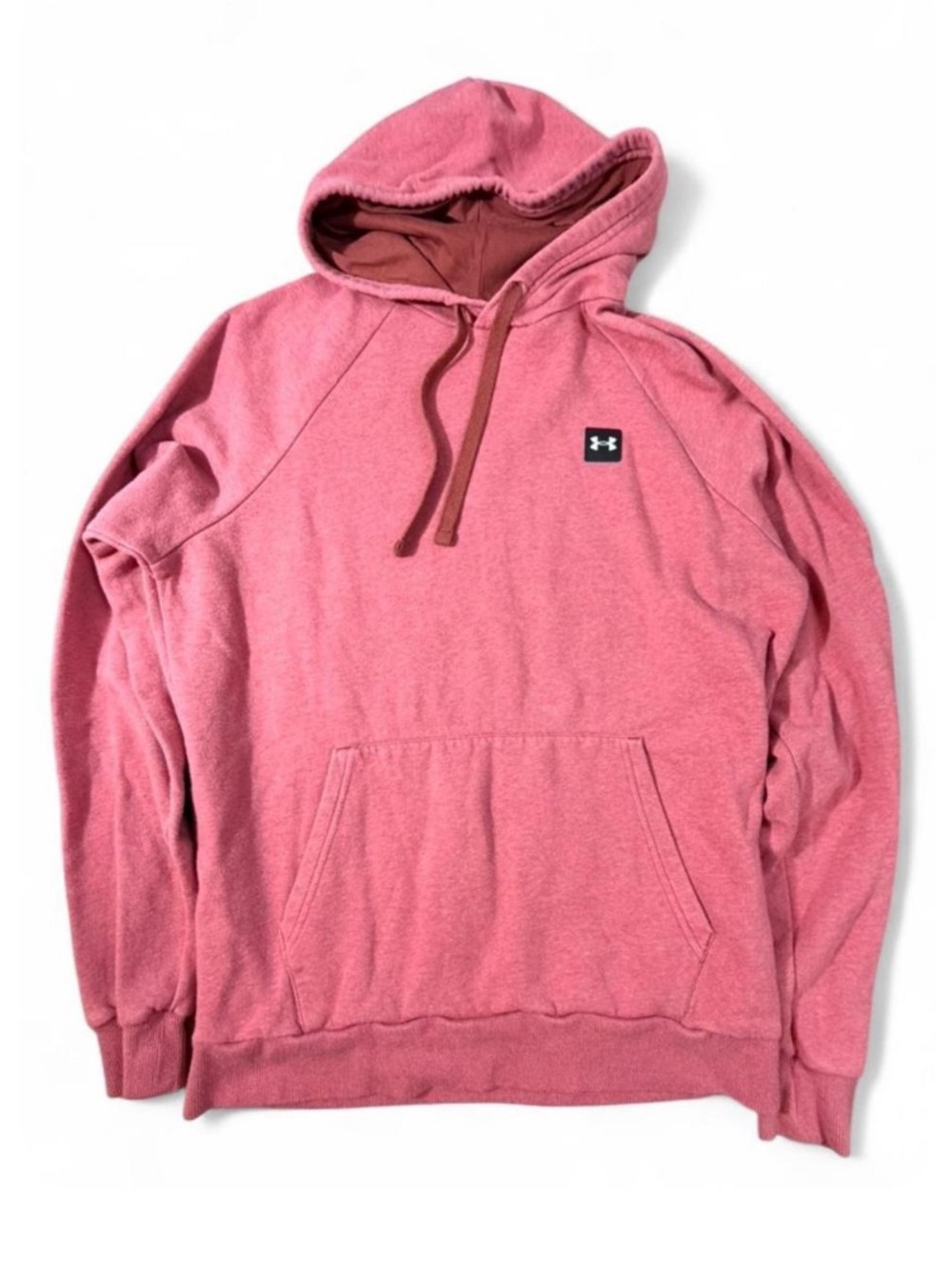 Under Armour ColdGear Pink Fleece Lined Hoodie Sweatshirt Medium